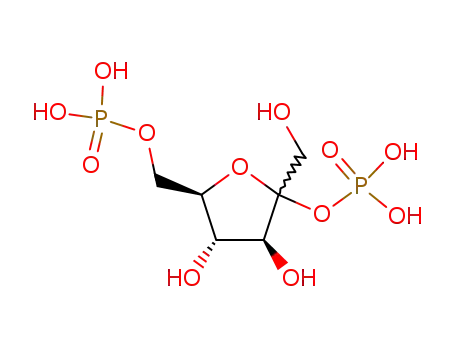 Molecular Structure of 77164-51-3 (D-FRUCTOSE 2 6-BIPHOSPHATE TETRASODIUM)