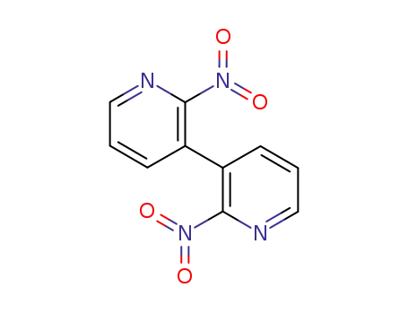 Molecular Structure of 97033-22-2 (2,2'-dinitro-3,3'-bipyridine)