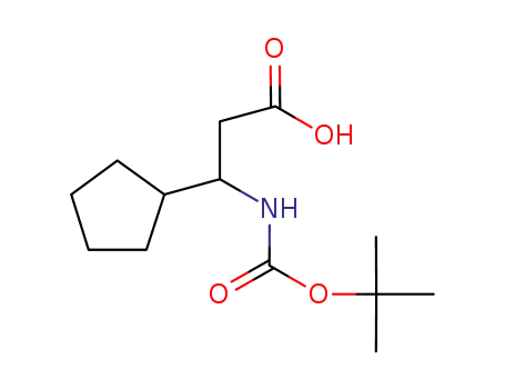 3-TERT-부톡시카르보닐아미노-3-시클로펜틸-프로피온산