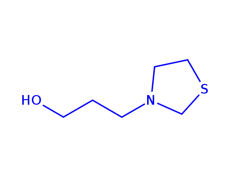 Molecular Structure of 777793-70-1 (3-Thiazolidinepropanol(9CI))