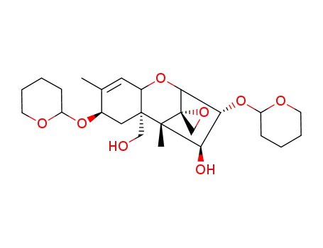 3,8-bis(tetrahydro-2H-pyran-2-yloxy)-12,13-epoxytrichothec-9-ene-4,15-diol