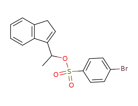 4-Bromo-benzenesulfonic acid 1-(3H-inden-1-yl)-ethyl ester