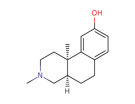 Molecular Structure of 77831-91-5 (3,10b-dimethyl-9-hydroxy-1,2,3,4,4a,5,6,10b-octahydrobenzo(f)isoquinoline)