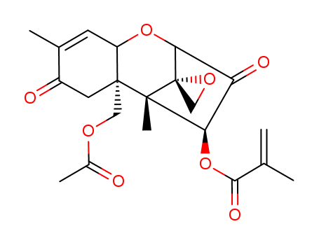 Trichothec-9-ene-3,8-dione,15-(acetyloxy)-12,13-epoxy-4-[(2-methyl-1-oxo-2-propenyl)oxy]-, (4b)- (9CI) cas  77620-58-7