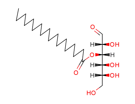 Molecular Structure of 77607-13-7 (3-O-octadecanoylhexose)