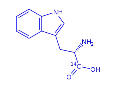트립토판, L-, [사이드 체인 1-14C]