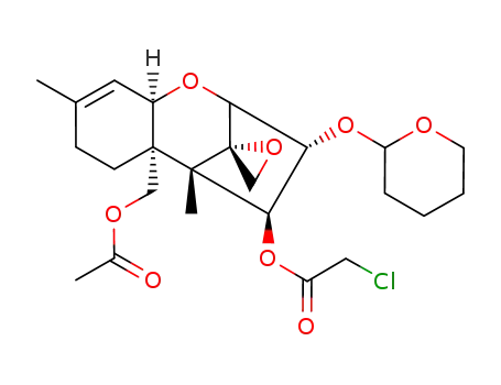 15-acetoxy-4β-(chloroacetoxy)-3α-O-(2-tetrahydropyranyl)scirpene