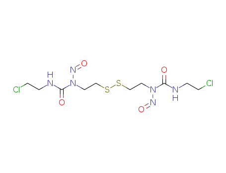 3-(2-chloroethyl)-1-[2-[2-(2-chloroethylcarbamoyl-nitroso-amino)ethyldisulfanyl]ethyl]-1-nitroso-urea