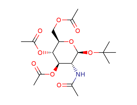 TERT-BUTYL 2-ACETAMIDO-3,4,6-TRI-O-ACETYL-2-DEOXY-BETA-D-GLUCOPYRANOSIDE