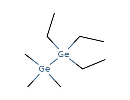 Molecular Structure of 7788-37-6 (triethylgermanium, trimethylgermanium)