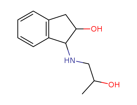 1H-Inden-2-ol,2,3-dihydro-1-[(2-hydroxypropyl)amino]- cas  778-76-7