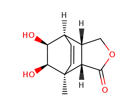 4,7-Ethanoisobenzofuran-1(3H)-one, 3a,4,7,7a-tetrahydro-8,9-dihydroxy-7-methyl-, (3aS,4R,7S,7aS,8R,9S)- (9CI)