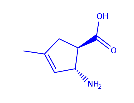 (1R,2S)-2-amino-4-methylcyclopent-3-ene-1-carboxylic acid