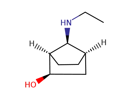 Bicyclo[2.2.1]heptan-2-ol, 7-(ethylamino)-, (1R,2R,4R,7S)- (9CI)