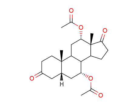 7α, 12α- 비스 (아세틸 옥시) -5α- 안드로 스탄 -3,17- 디온