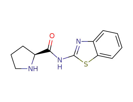 2-피롤리딘카르복사미드,N-2-벤조티아졸릴-,(2S)-(9CI)