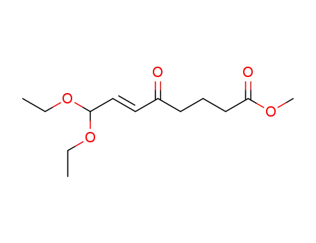 methyl (E)-8,8-diethoxy-5-oxooct-6-enoate