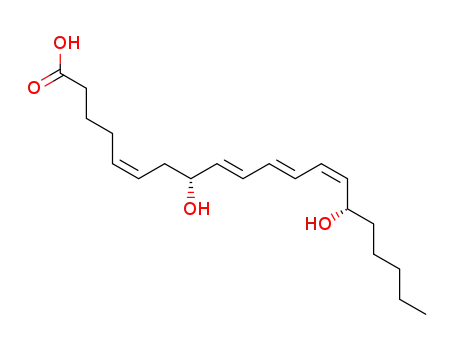 Molecular Structure of 80234-66-8 (8(S),15(S)-DIHETE)