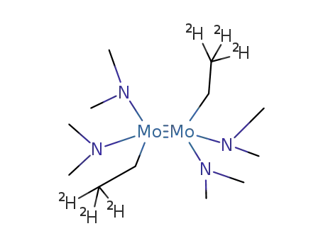 Mo<sub>2</sub>(CH<sub>2</sub>C<sup>(2)</sup>H<sub>3</sub>)2(N(CH<sub>3</sub>)2)4