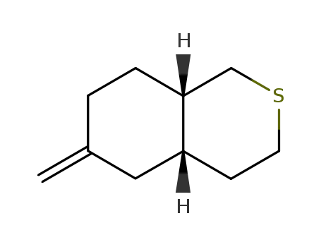 Molecular Structure of 77471-73-9 (6-methylideneoctahydro-1H-isothiochromene)