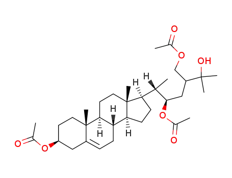(22R,24ξ)-24-methylcholest-5-en-3β,22,25,28-tetraol-3,22,28-triacetate