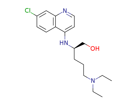 1-Pentanol,2-[(7-chloro-4-quinolinyl)amino]-5-(diethylamino)-, (R)- (9CI) cas  77529-96-5