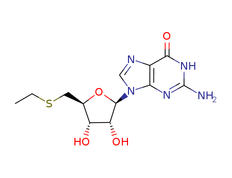 Guanosine,5'-S-ethyl-5'-thio- (6CI,9CI) cas  7770-26-5