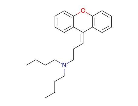 N-butyl-N-(3-xanthen-9-ylidenepropyl)butan-1-amine cas  7770-24-3