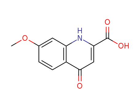 7-Methoxy-4-oxo-1,4-dihydro-quinoline-2-carboxylic acid cas no. 77474-33-0 95%