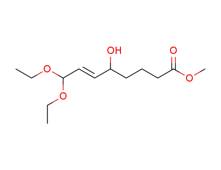 methyl (E)-8,8-diethoxy-5-hydroxyoct-6-enoate