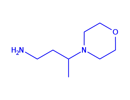4-모르폴린프로판아민, 감마-메틸-(9CI)