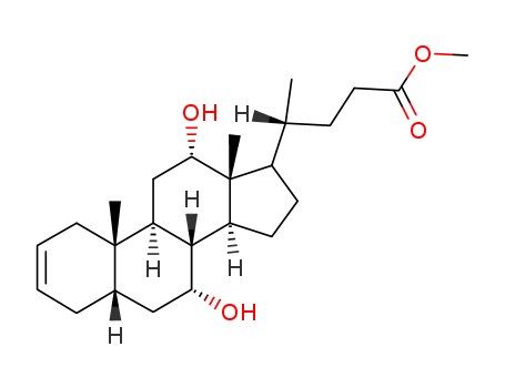 (5beta,7alpha,12alpha)-7,12-Dihydroxychol-2-en-24-oic acid methyl ester