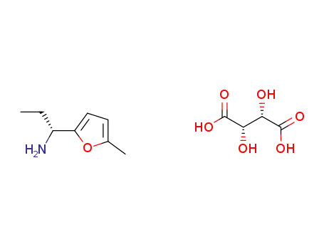 (R)-1-(5-methyl-furan-2-yl)-propylamine D-tartarate