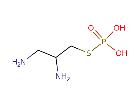 Molecular Structure of 78219-00-8 (S-(2,3-diaminopropyl) dihydrogen phosphorothioate)