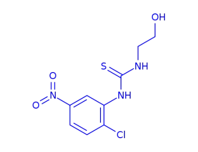 1-(2-クロロ-5-ニトロフェニル)-3-(2-ヒドロキシエチル)チオ尿素