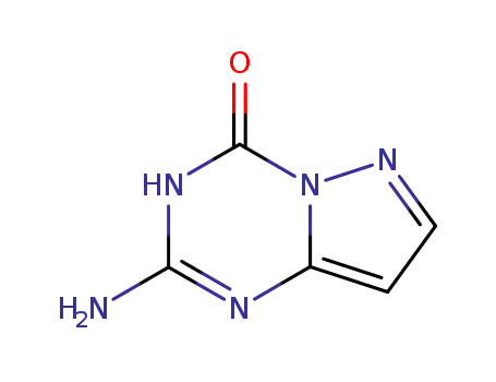 Pyrazolo[1,5-a]-1,3,5-triazin-4(1H)-one, 2-amino- (9CI)