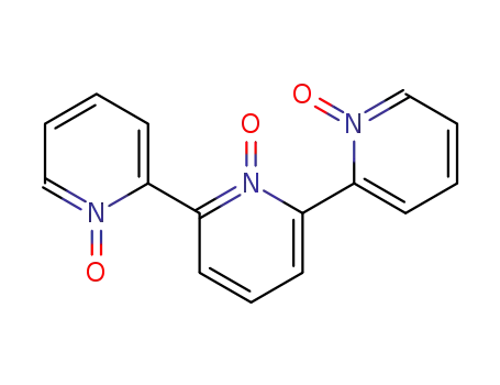 Molecular Structure of 78017-86-4 (2,6-bis(1-oxo-2-pyridyl)pyridine 1-oxide)