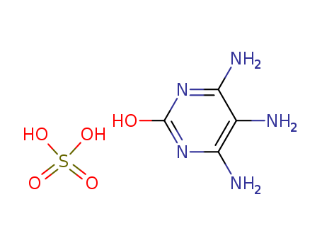 sulfuric acid; 4,5,6-triamino-1H-pyrimidin-2-one cas  78270-92-5