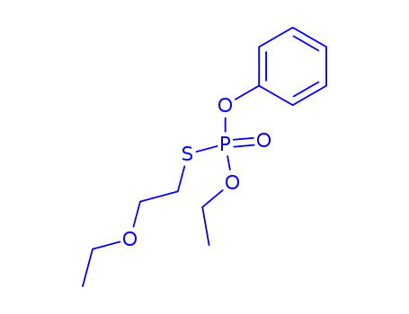 Molecular Structure of 78400-25-6 (S-(2-ethoxyethyl) O-ethyl O-phenyl phosphorothioate)