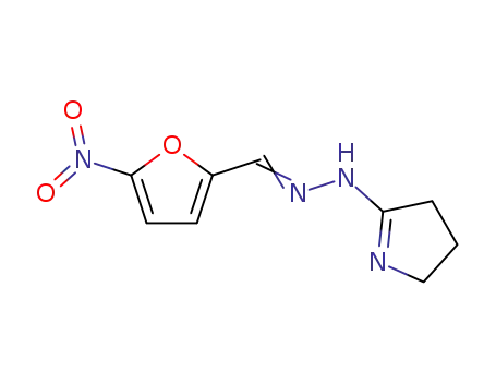 2-Furancarboxaldehyde, 5-nitro-, (3,4-dihydro-2H-pyrrol-5-YL)hydrazone
