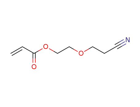 Molecular Structure of 7790-03-6 (2-CYANOETHOXYETHYL ACRYLATE)
