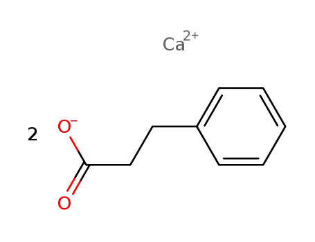 Molecular Structure of 71648-32-3 (calcium bis(3-phenylpropionate))