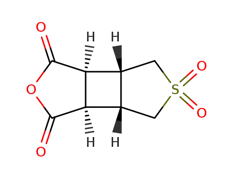exo-3-thiabicyclo<3.2.0>heptane-6,7-dicarboxylic anhydride 3,3-dioxide