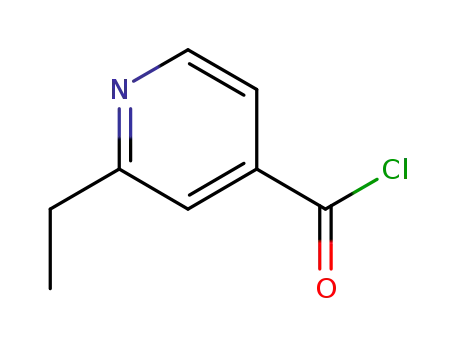4- 피리딘 카르 보닐 클로라이드, 2- 에틸-(9CI)