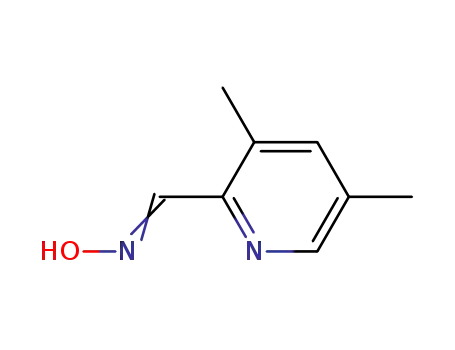 2- 피리딘 카 복스 알데히드, 3,5- 디메틸-, 옥심 (9CI)