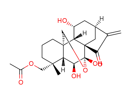 (4R)-18-Acetoxy-7α,20-epoxy-6β,7,11α-trihydroxykaur-16-en-15-one