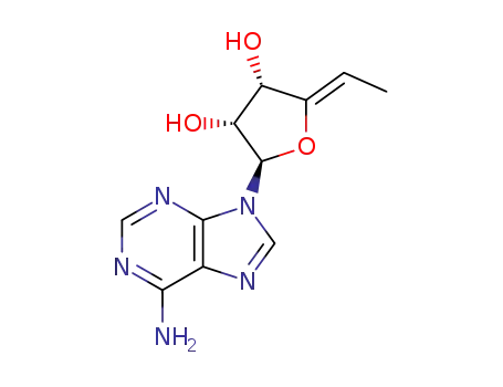 9H-Purin-6-amine,6-dideoxy-beta-D-erythro-hex-4-enofuranosyl)-, (Z)-