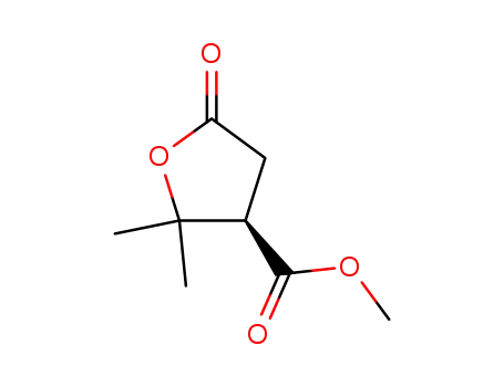 3-Furancarboxylic acid, tetrahydro-2,2-dimethyl-5-oxo-, methyl ester