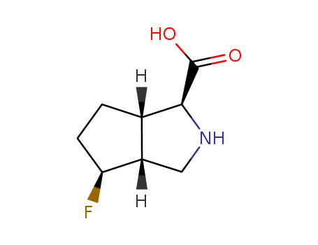 4-FLUOROOCTAHYDRO-CYCLOPENTA[C]PYRROLE-1-CARBOXYLIC ACID
