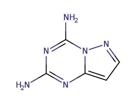 피라졸로[1,5-a]-1,3,5-트리아진-2,4-디아민(9CI)